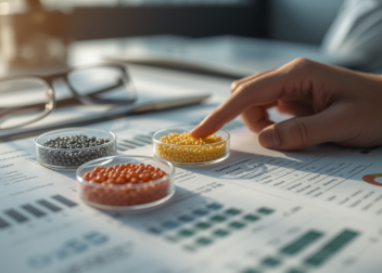 bioplastic pellets
