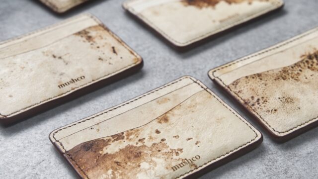 Mylea mushroom leather by MYCL alternative for sustainable luxury fashion