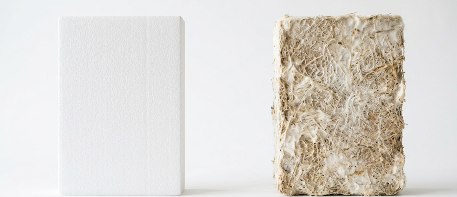 xPS_EPS foam insulation vs mycelium insulation materials