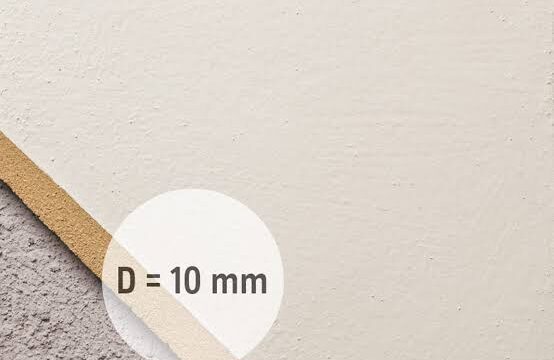 Interior wall installation using Claytec raw clay boards (Lehmbauplatten) and finished with natural clay plaster, replacing conventional gypsum drywall.
