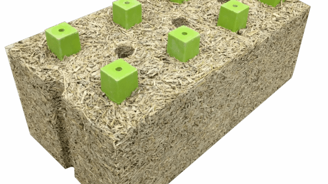 Just BioFiber modular hemp-lime blocks