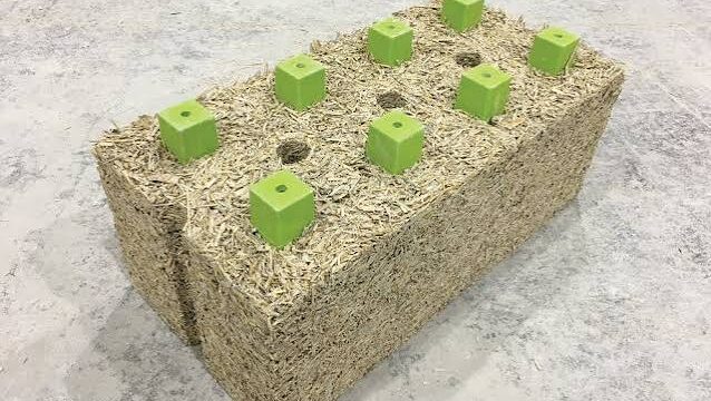 Just BioFiber modular hemp-lime blocks