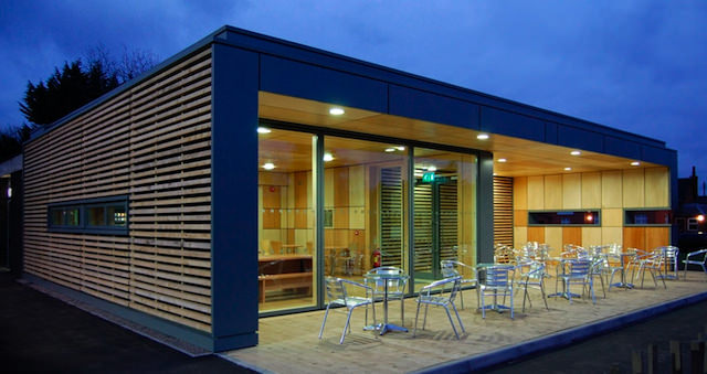 ModCell prefabricated straw bale walls